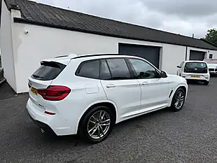 Used 2019 BMW X3 M Sport White - Interior and Exterior details 3