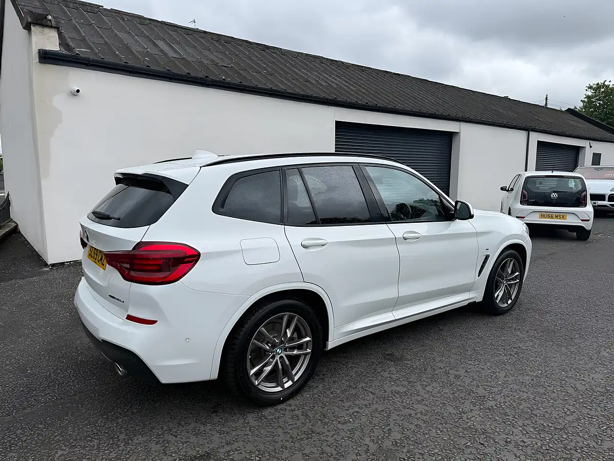 Used 2019 BMW X3 M Sport White - Interior and Exterior details 3