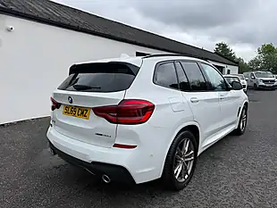 Used 2019 BMW X3 M Sport White - Interior and Exterior details 4