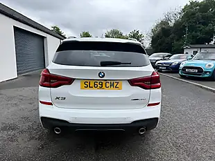 Used 2019 BMW X3 M Sport White - Interior and Exterior details 5