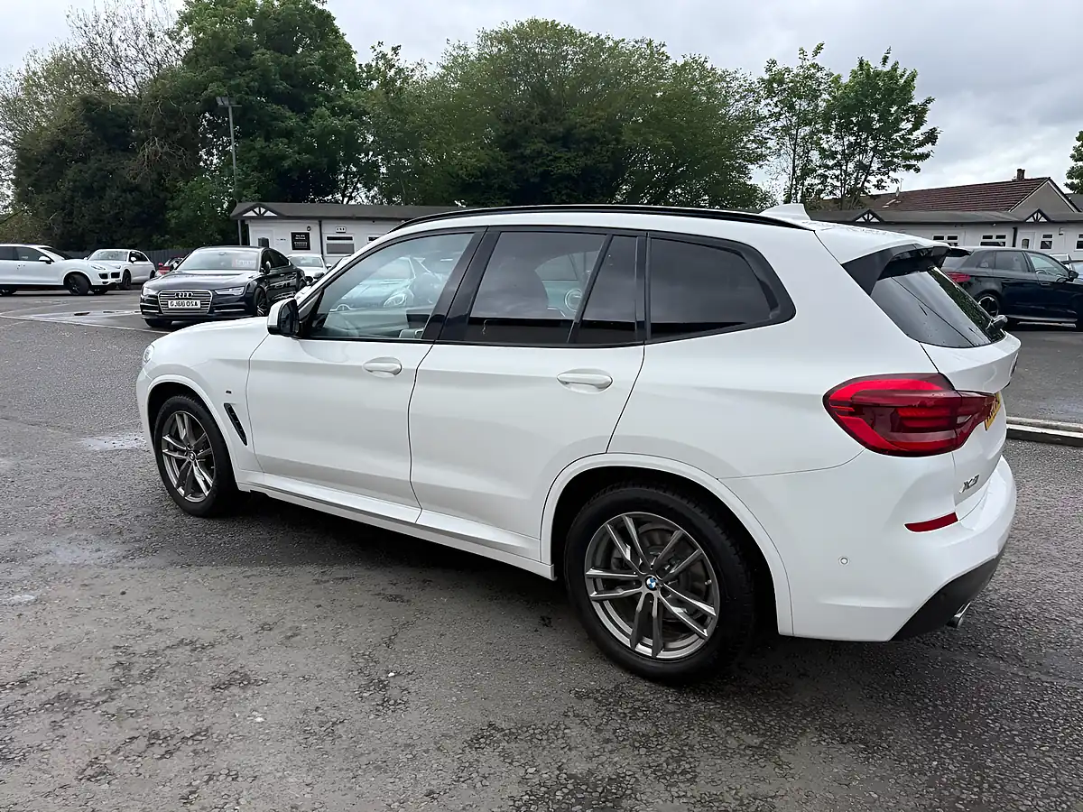 Used 2019 BMW X3 M Sport White - Interior and Exterior details 6