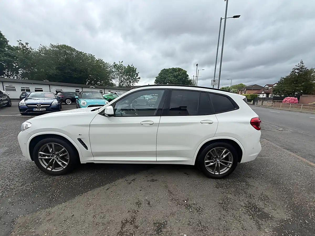 Used 2019 BMW X3 M Sport White - Interior and Exterior details 7