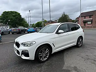 Used 2019 BMW X3 M Sport White - Interior and Exterior details 8