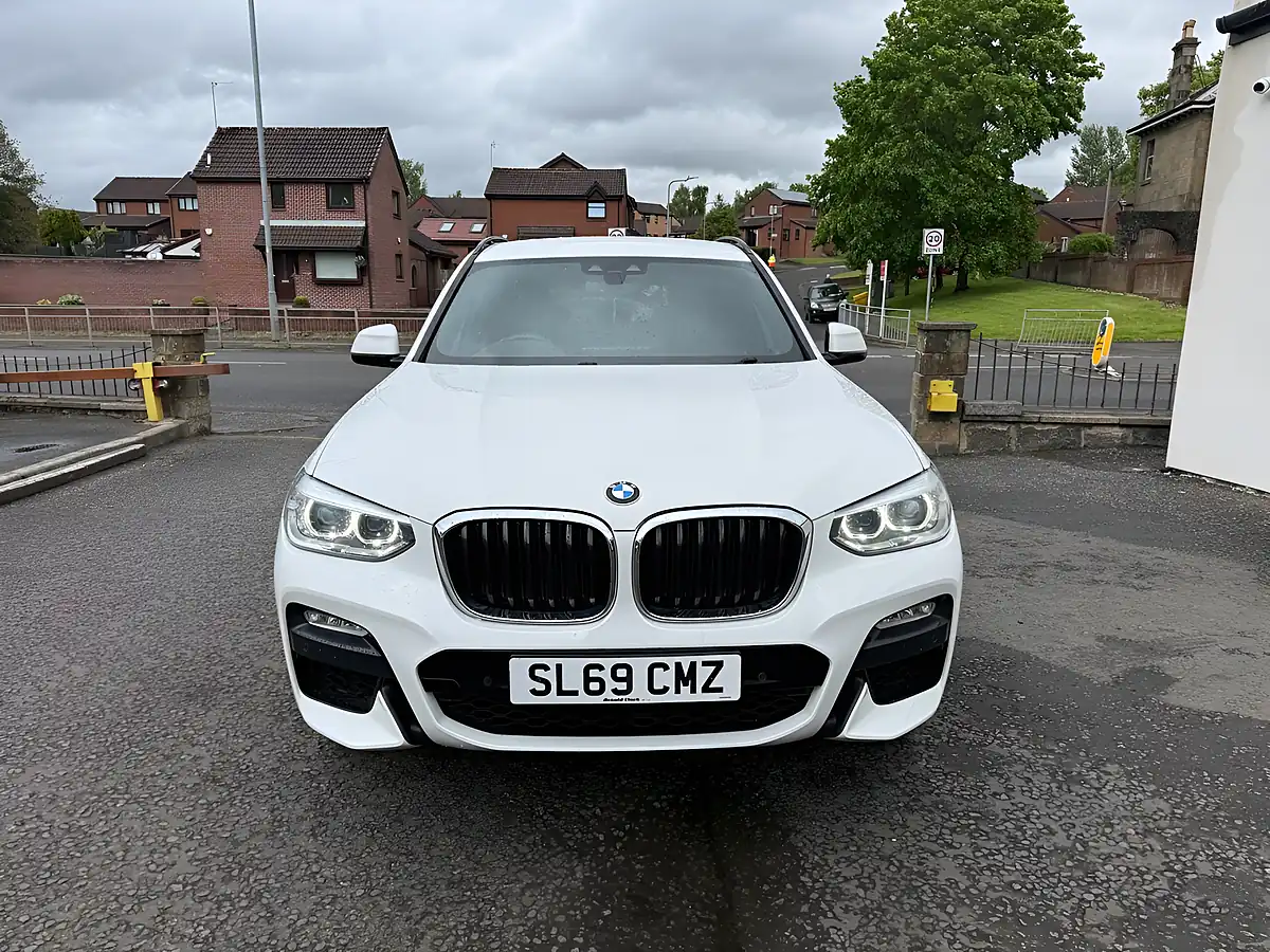 Used 2019 BMW X3 M Sport White - Interior and Exterior details 9