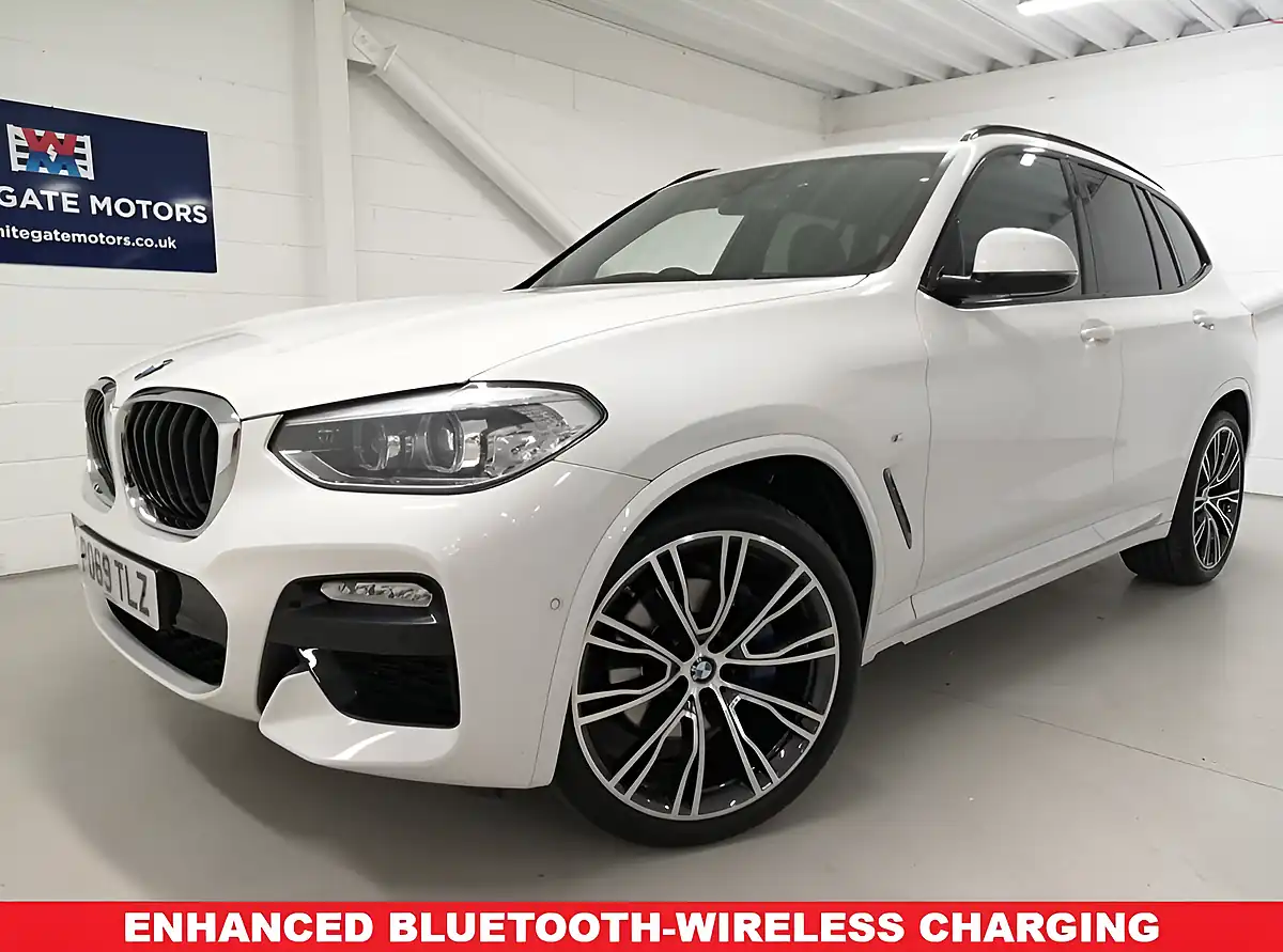 Used 2019 BMW X3 M Sport White - Interior and Exterior details 2