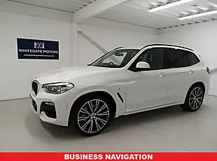 Used 2019 BMW X3 M Sport White - Interior and Exterior details 3