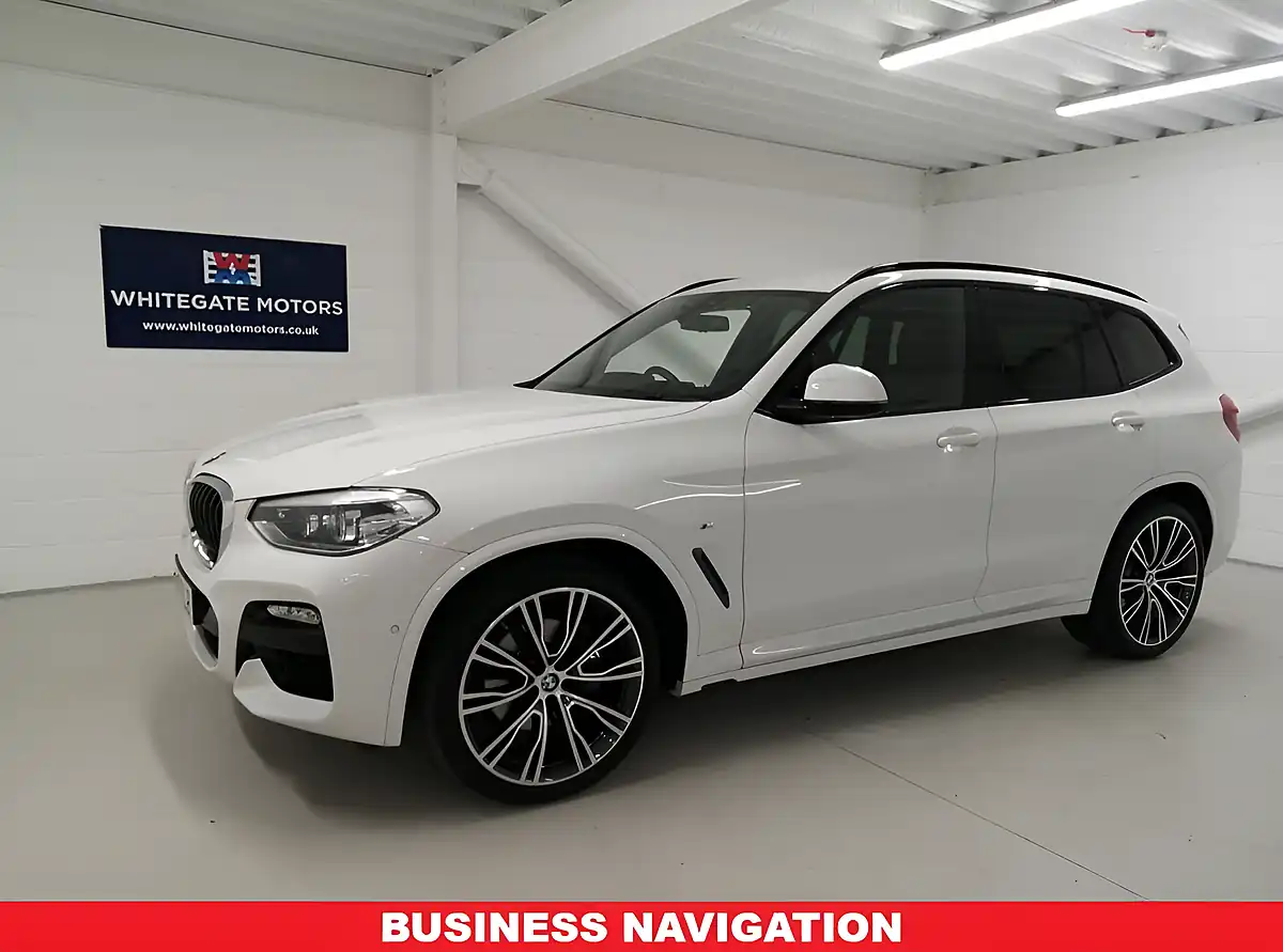 Used 2019 BMW X3 M Sport White - Interior and Exterior details 3