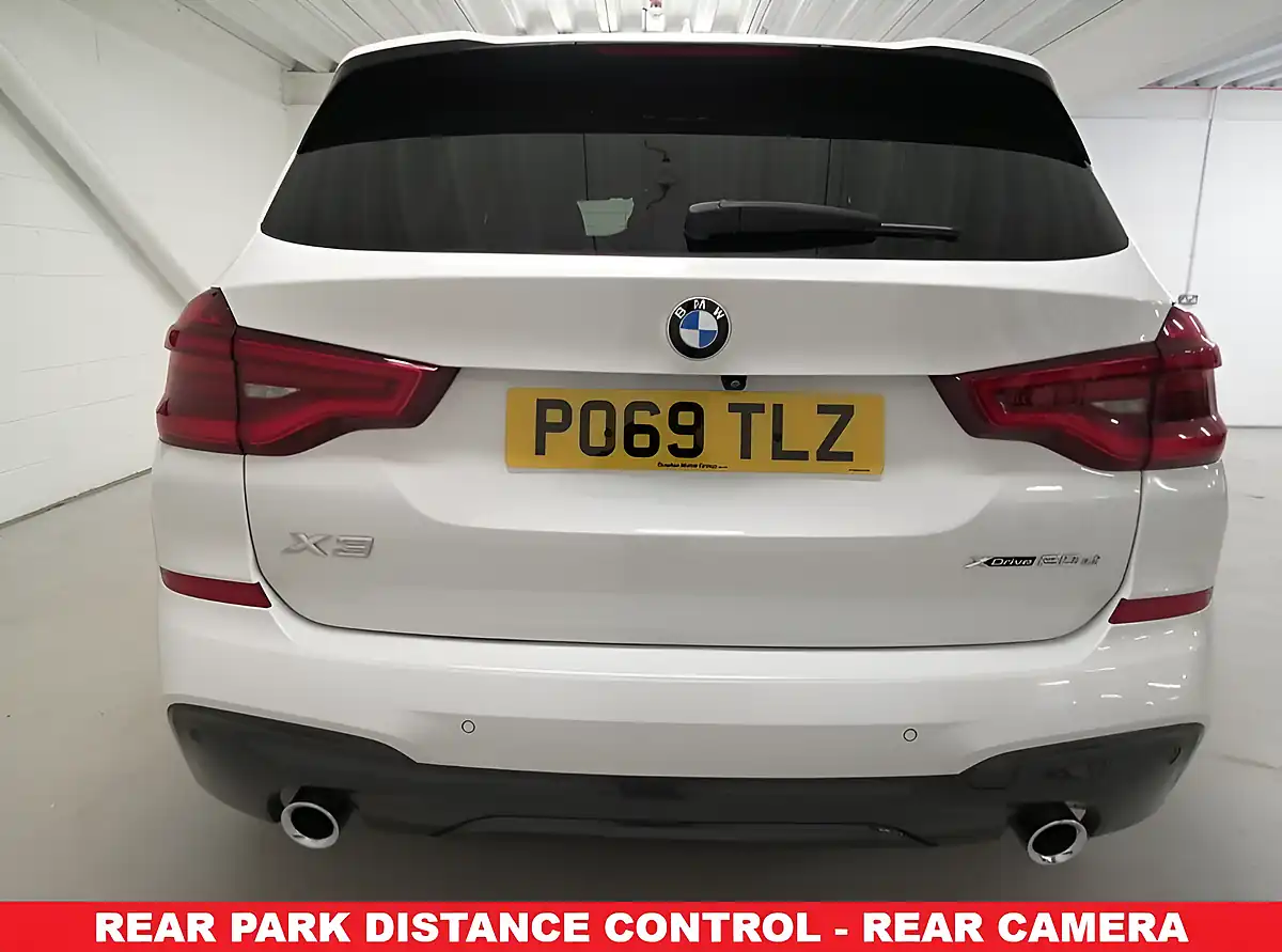 Used 2019 BMW X3 M Sport White - Interior and Exterior details 5