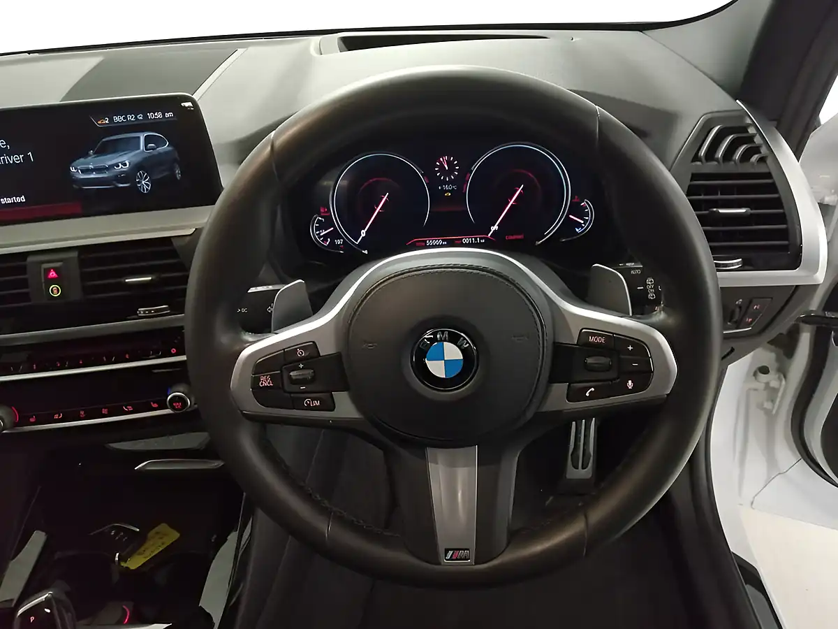 Used 2019 BMW X3 M Sport White - Interior and Exterior details 8