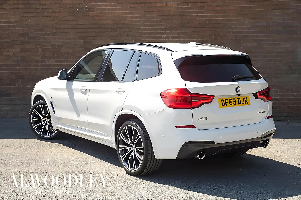 Used 2019 BMW X3 M Sport White - Interior and Exterior details 3