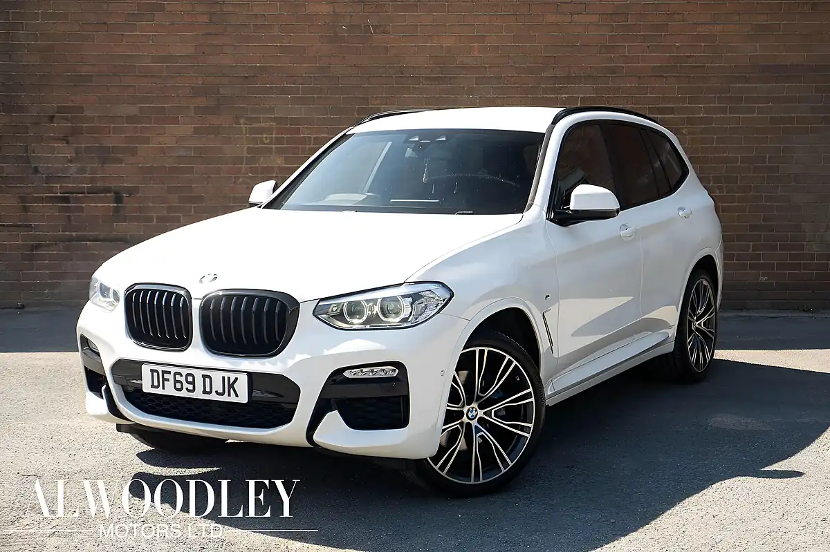Used 2019 BMW X3 M Sport White - Interior and Exterior details 6