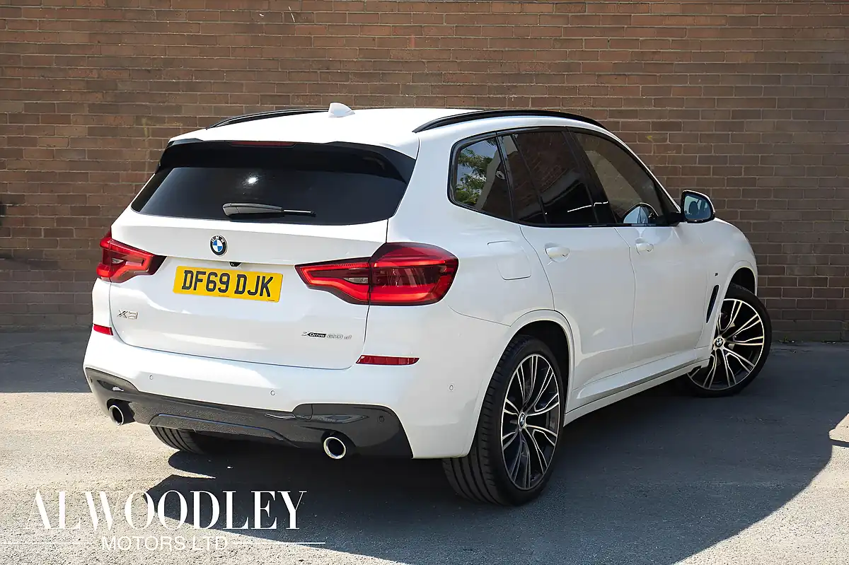 Used 2019 BMW X3 M Sport White - Interior and Exterior details 8