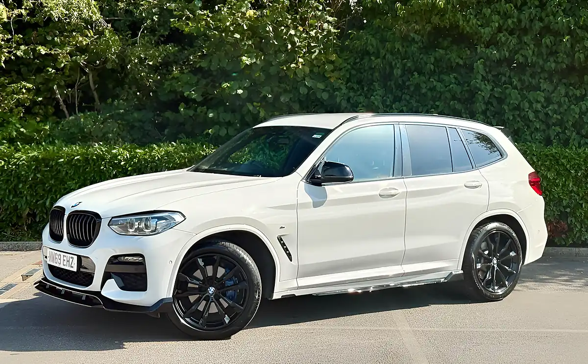 Used 2019 BMW X3 M Sport White - Interior and Exterior details 2