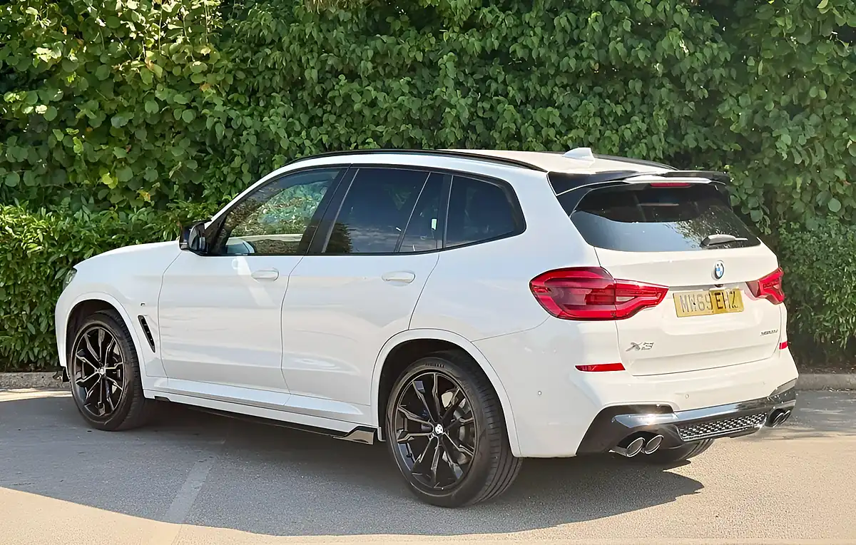 Used 2019 BMW X3 M Sport White - Interior and Exterior details 3