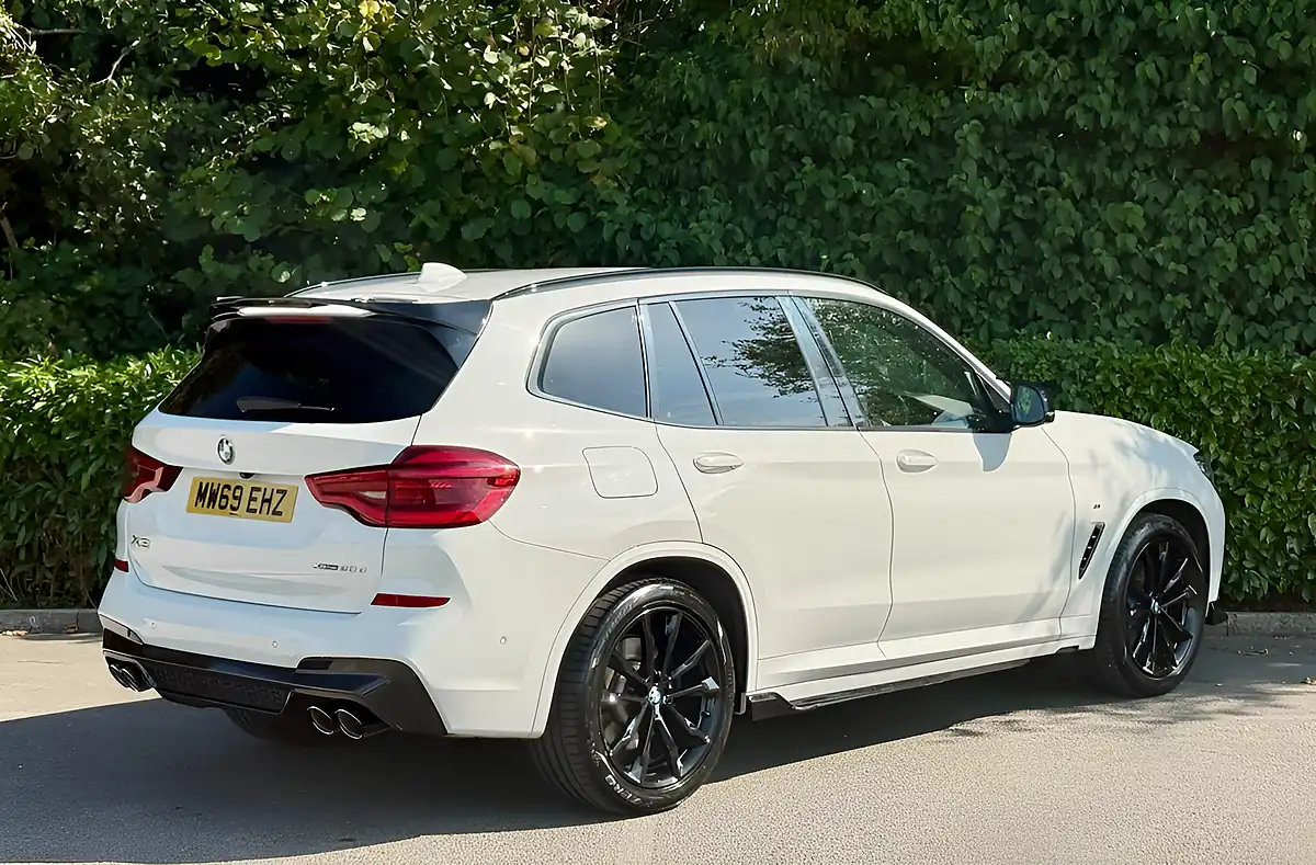 Used 2019 BMW X3 M Sport White - Interior and Exterior details 4