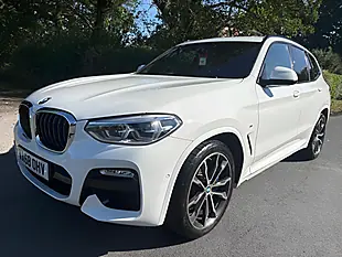 Used 2019 BMW X3 M Sport White - Interior and Exterior details 13