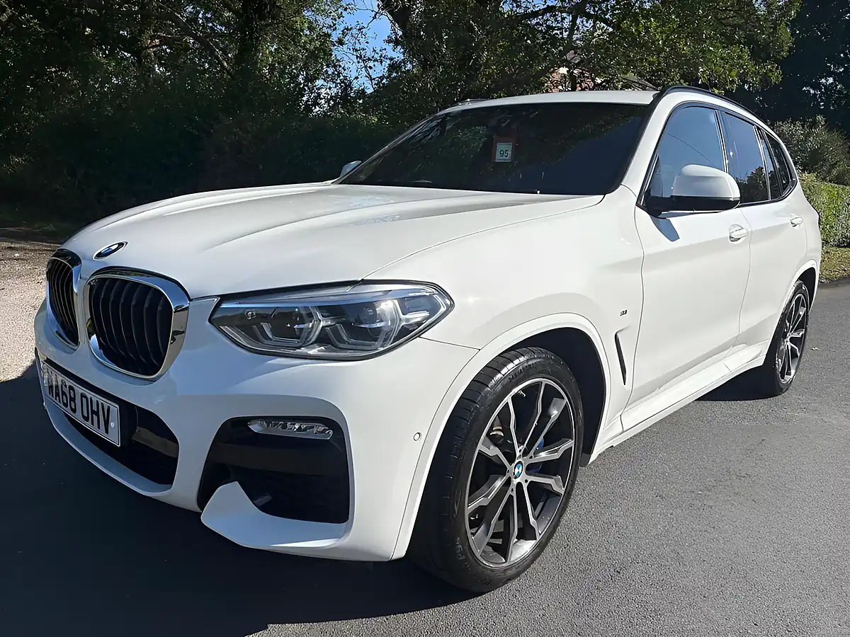 Used 2019 BMW X3 M Sport White - Interior and Exterior details 13