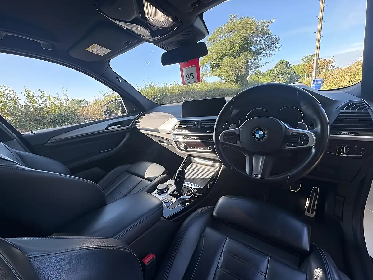 Used 2019 BMW X3 M Sport White - Interior and Exterior details 18