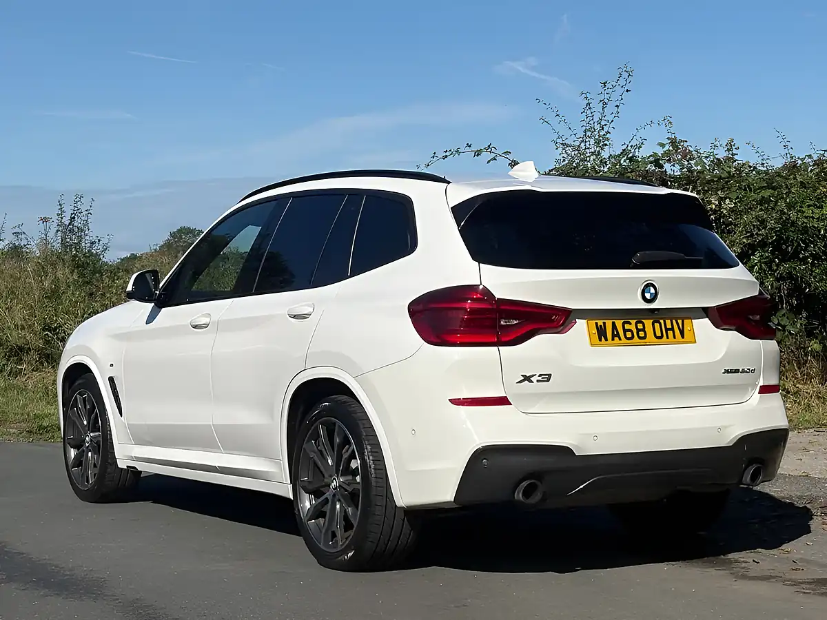 Used 2019 BMW X3 M Sport White - Interior and Exterior details 5