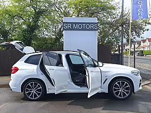 Used 2019 BMW X3 M Sport White - Interior and Exterior details 7