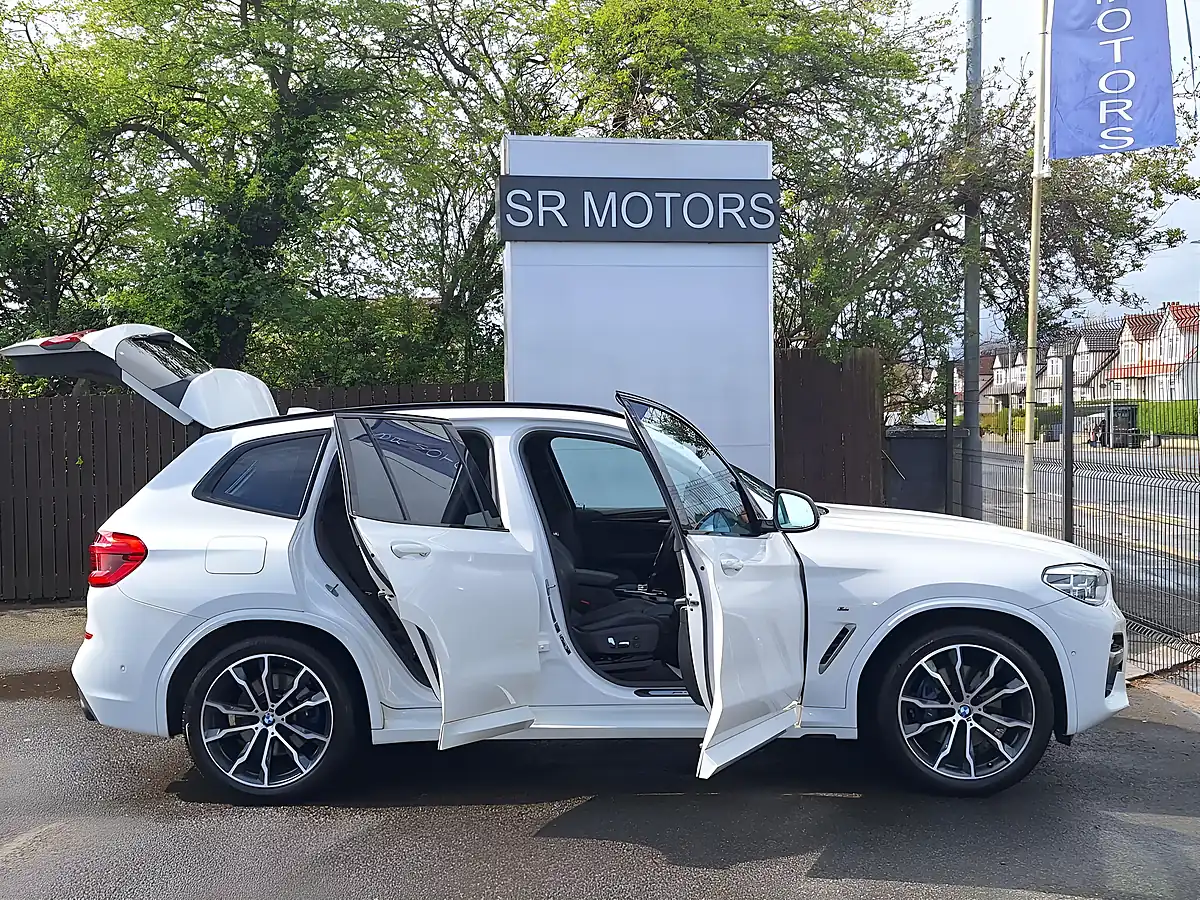 Used 2019 BMW X3 M Sport White - Interior and Exterior details 7