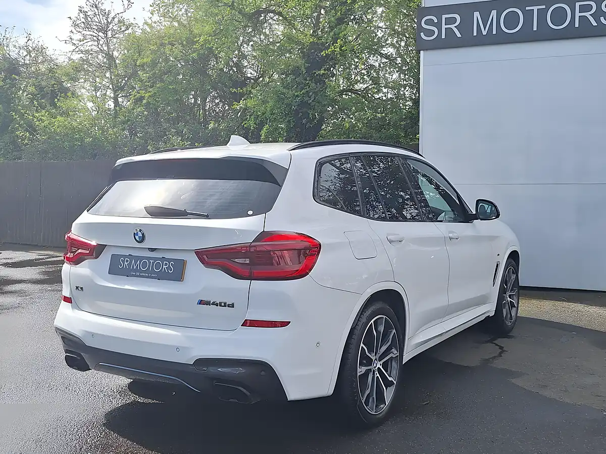 Used 2019 BMW X3 M Sport White - Interior and Exterior details 8