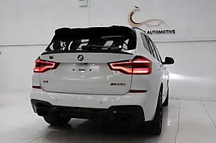 Used 2019 BMW X3 M40i Alpine White - Interior and Exterior details 9