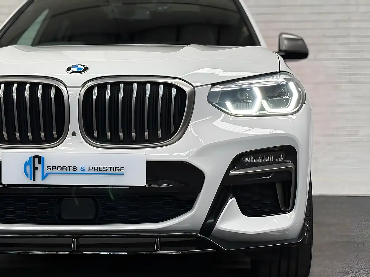 Used 2019 BMW X3 White - Interior and Exterior details 4