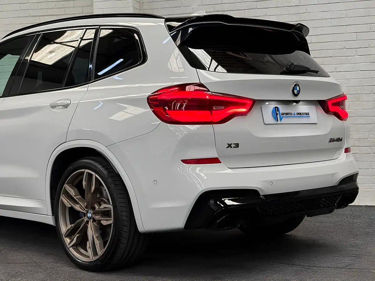 Used 2019 BMW X3 White - Interior and Exterior details 6