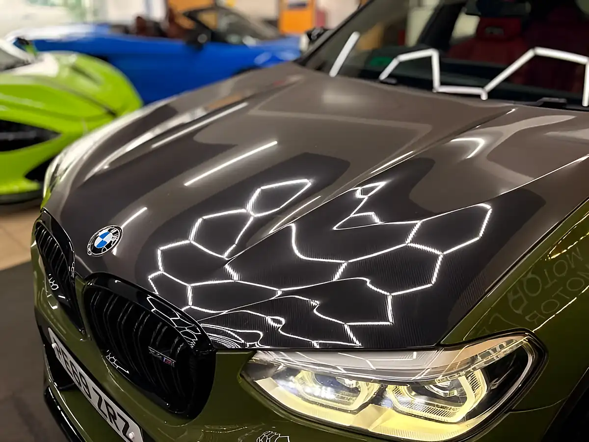 Used 2019 BMW X4 M Competition Green - Interior and Exterior details 15