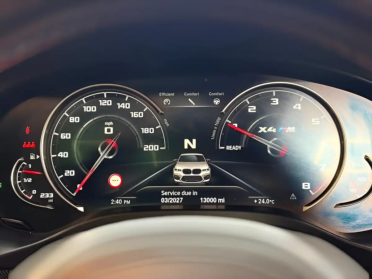 Used 2019 BMW X4 M Competition Green - Interior and Exterior details 19