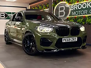 Used 2019 BMW X4 M Competition Green - Interior and Exterior details 3