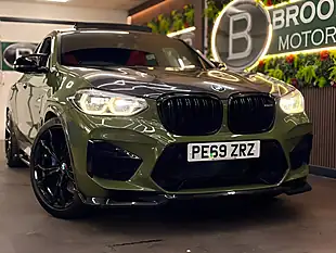Used 2019 BMW X4 M Competition Green - Interior and Exterior details 4
