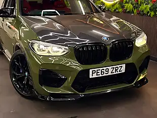 Used 2019 BMW X4 M Competition Green - Interior and Exterior details 7