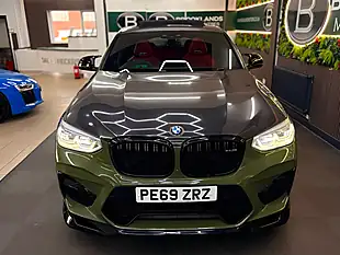 Used 2019 BMW X4 M Competition Green - Interior and Exterior details 8