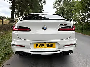 Used 2019 BMW X4 M Competition White - Interior and Exterior details 8