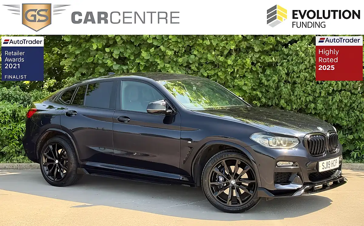 Used 2019 BMW X4 M Sport Black - Front View