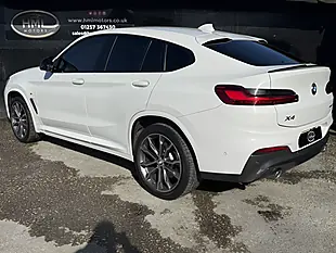 Used 2019 BMW X4 M Sport White - Interior and Exterior details 4