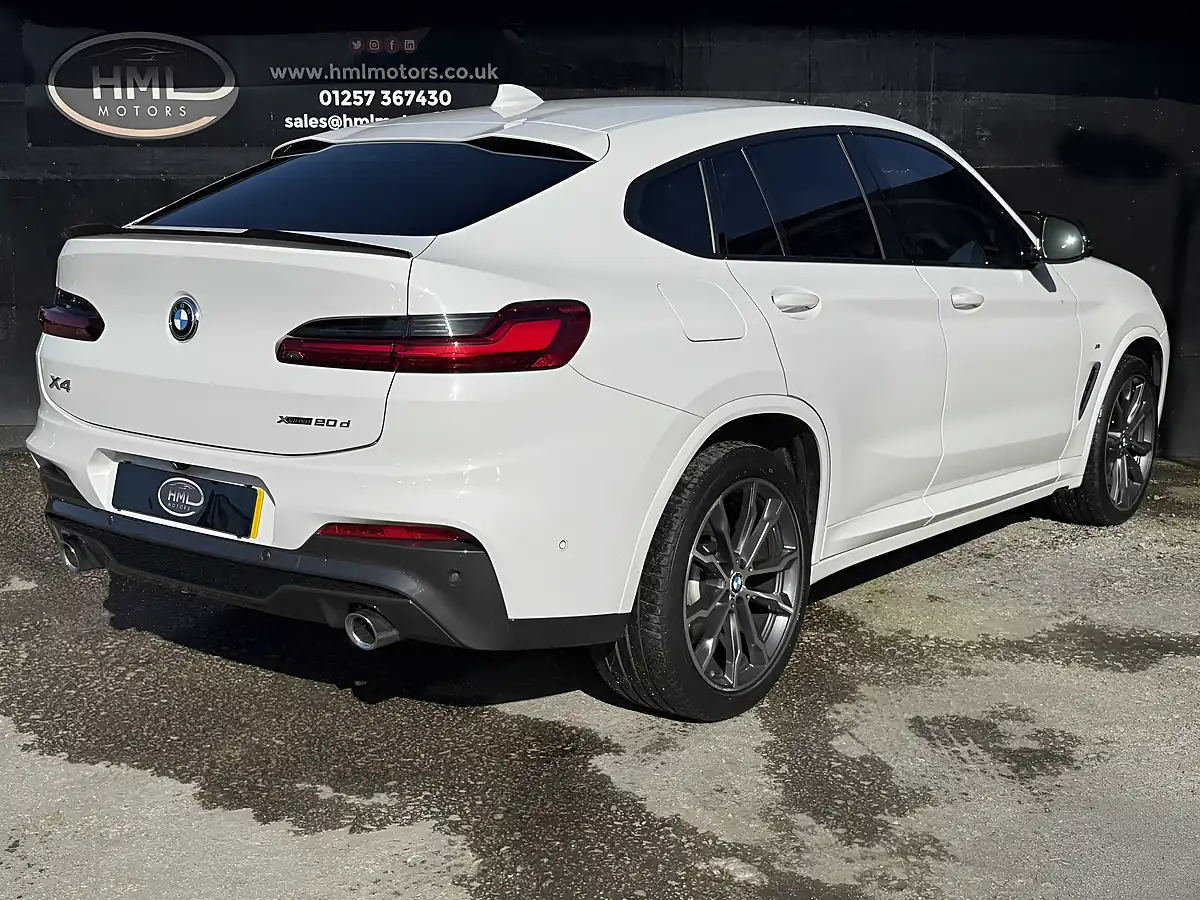 Used 2019 BMW X4 M Sport White - Interior and Exterior details 8