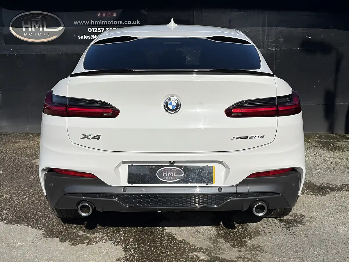 Used 2019 BMW X4 M Sport White - Interior and Exterior details 9