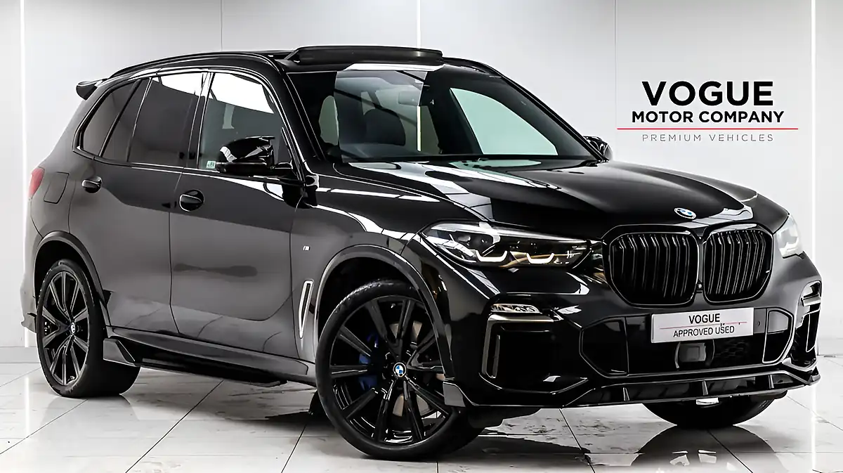 Used 2019 BMW X5 Black - Front View