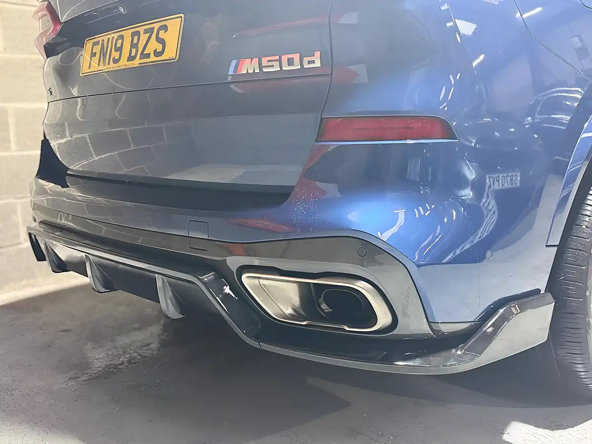 Used 2019 BMW X5 M Sport Blue - Interior and Exterior details 16