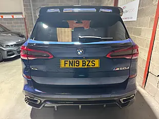 Used 2019 BMW X5 M Sport Blue - Interior and Exterior details 3