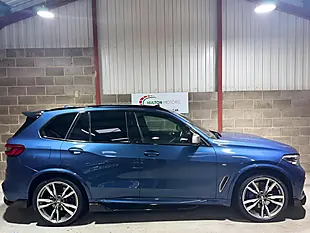 Used 2019 BMW X5 M Sport Blue - Interior and Exterior details 5