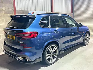 Used 2019 BMW X5 M Sport Blue - Interior and Exterior details 7