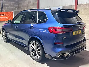 Used 2019 BMW X5 M Sport Blue - Interior and Exterior details 8