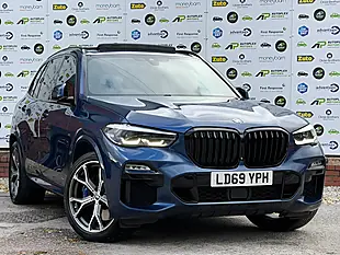 Used 2019 BMW X5 M Sport Blue - Interior and Exterior details 19
