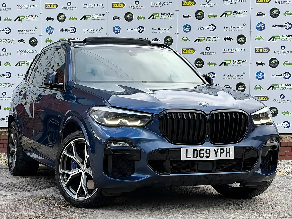 Used 2019 BMW X5 M Sport Blue - Interior and Exterior details 19