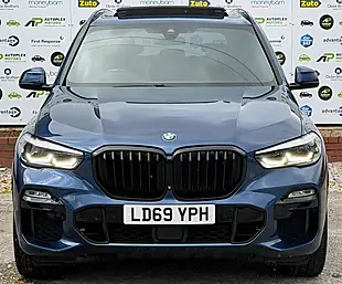 Used 2019 BMW X5 M Sport Blue - Interior and Exterior details 4