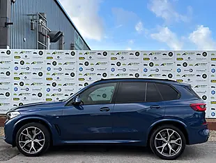 Used 2019 BMW X5 M Sport Blue - Interior and Exterior details 6